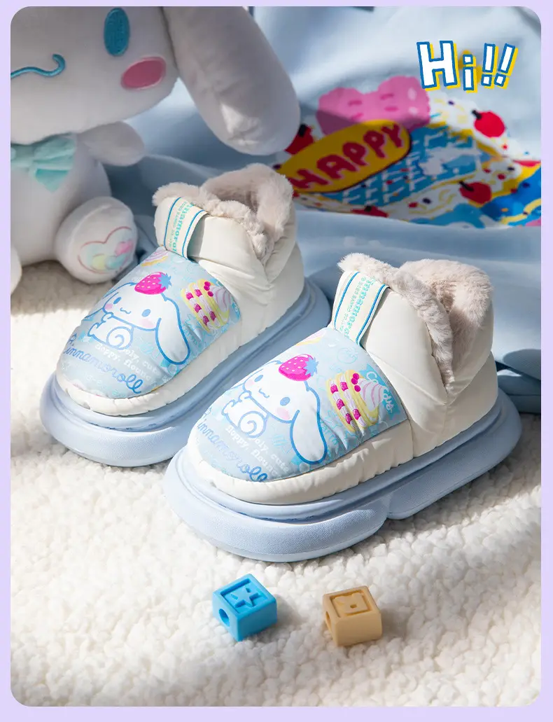 Nanbowan Sanrio Winter Princess Cotton Slippers for Kids — feature 12