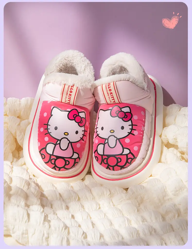 Nanbowan Sanrio Winter Princess Cotton Slippers for Kids — feature 13