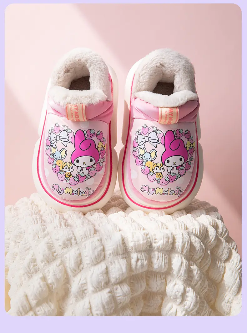 Nanbowan Sanrio Winter Princess Cotton Slippers for Kids — feature 17