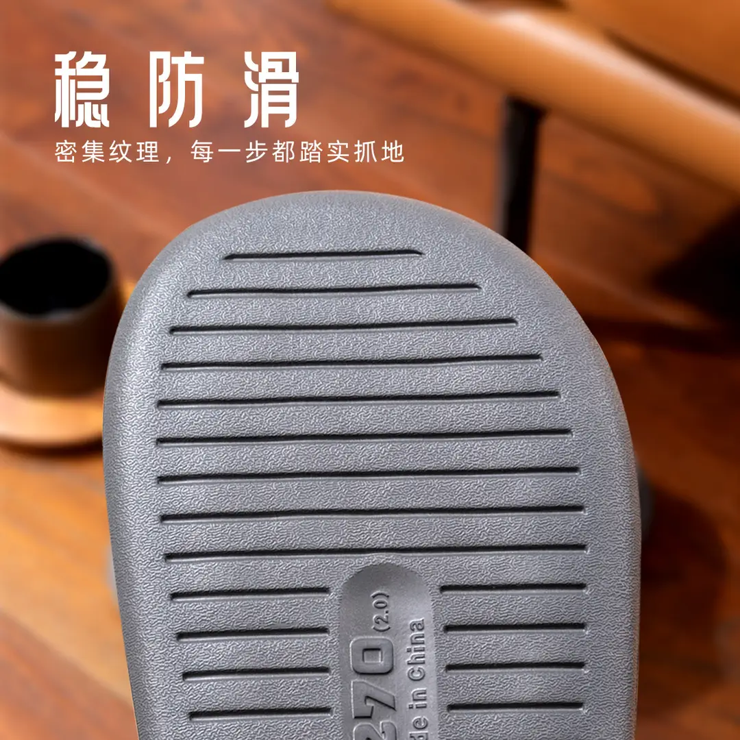 Waterproof Cotton Slippers for Women in Autumn and Winter, Indoor Home Leather-Covered Warm Non-Slip Thick-Soled Household Slippers with a Soft Cushioning Feel for Winter - Image 12