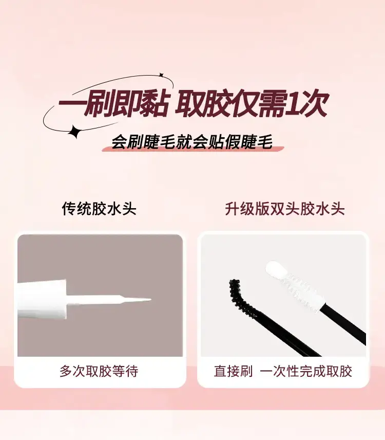 Cross-Border Eyelash Glue Black Sealant False Eyelash Tool — feature 11