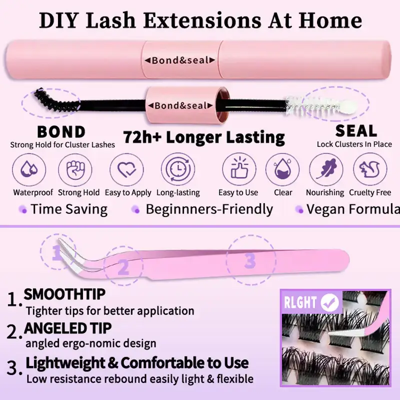 Cross-Border Eyelash Glue Black Sealant False Eyelash Tool - Image 2