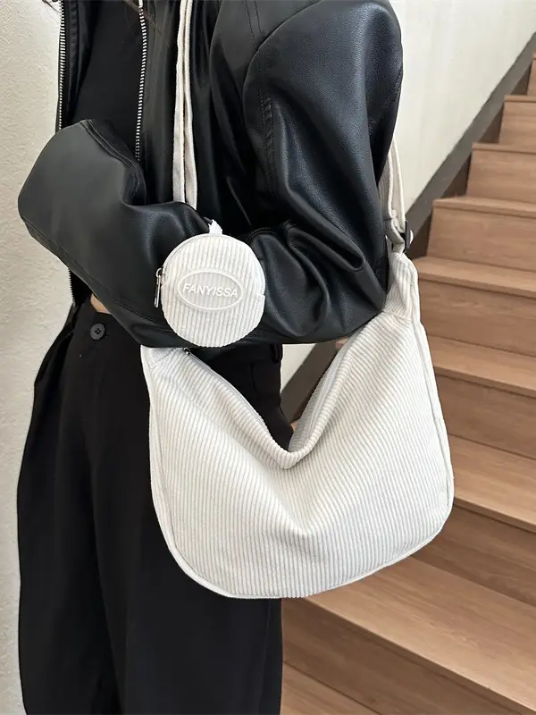 2025 Korean Style Brown Crossbody Bag for Women