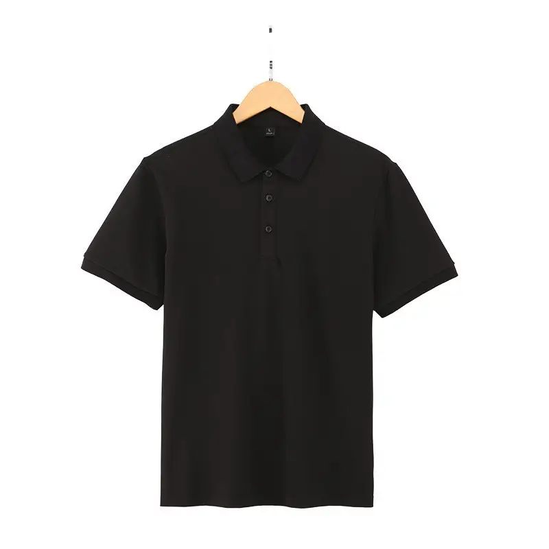 Pink Polo Shirt for Men Short Sleeve