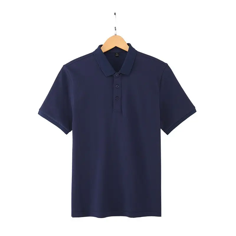 Pink Polo Shirt for Men Short Sleeve