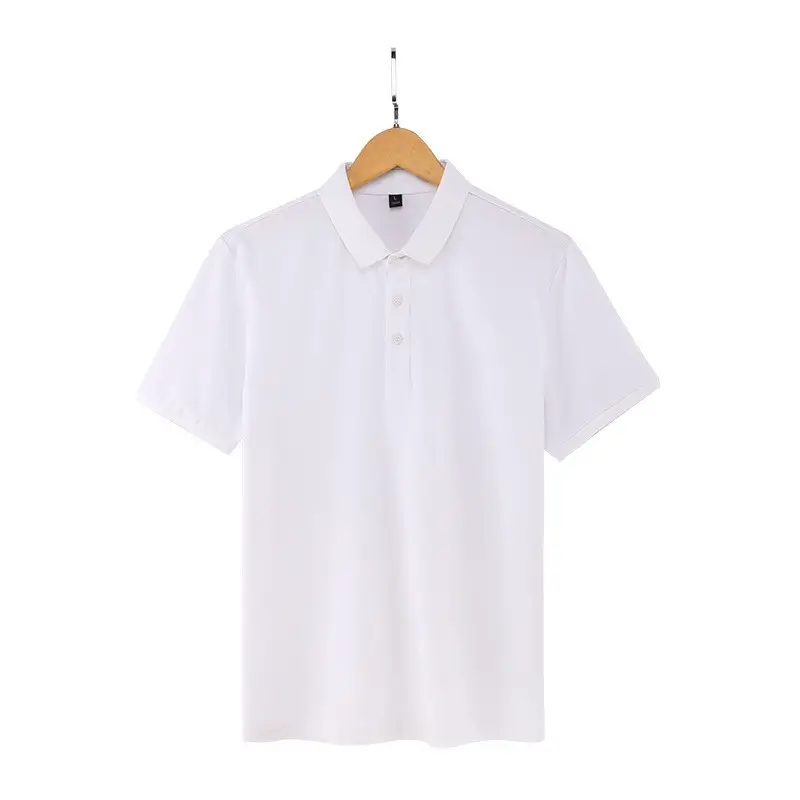 Pink Polo Shirt for Men Short Sleeve