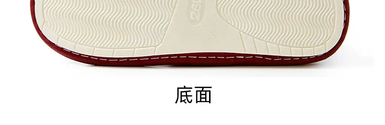 Waterproof Cotton Slippers Women's Autumn and Winter Bag Heel Indoor Home Thickened Warm Non-slip Leather Slippers Cowhide Thick Bottom Household — feature 28