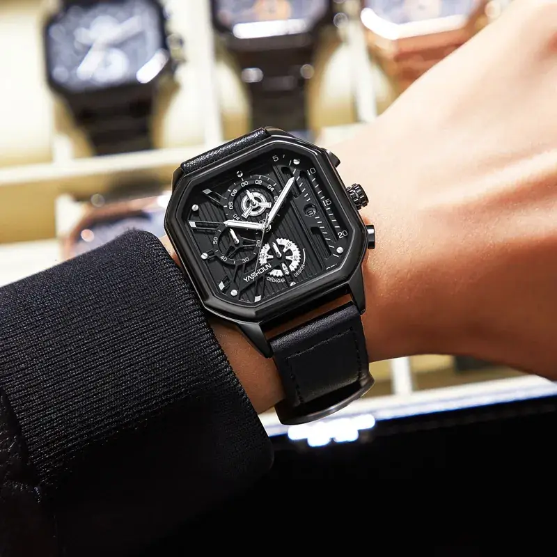Men's Multifunctional Luminous Waterproof Watch Y5062 - Image 11