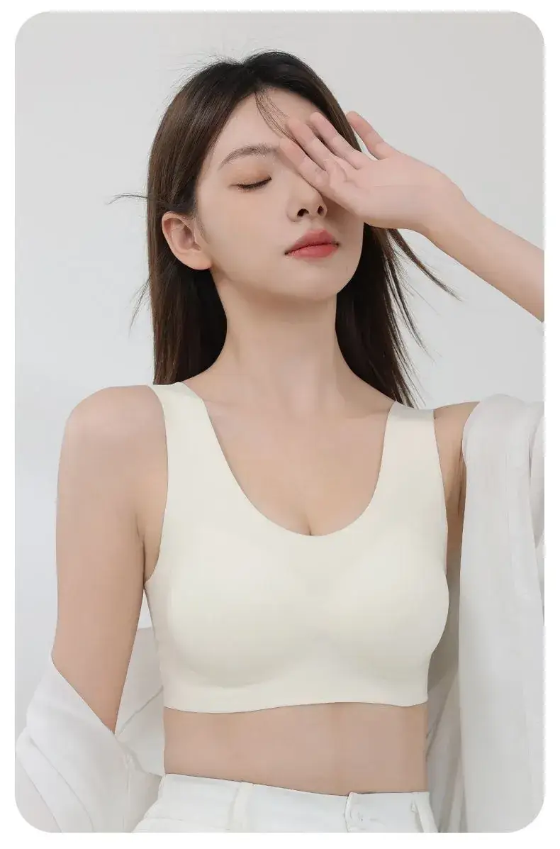 Traceless Push-Up Vest Women Small Non-Steel Ring Back — feature 22