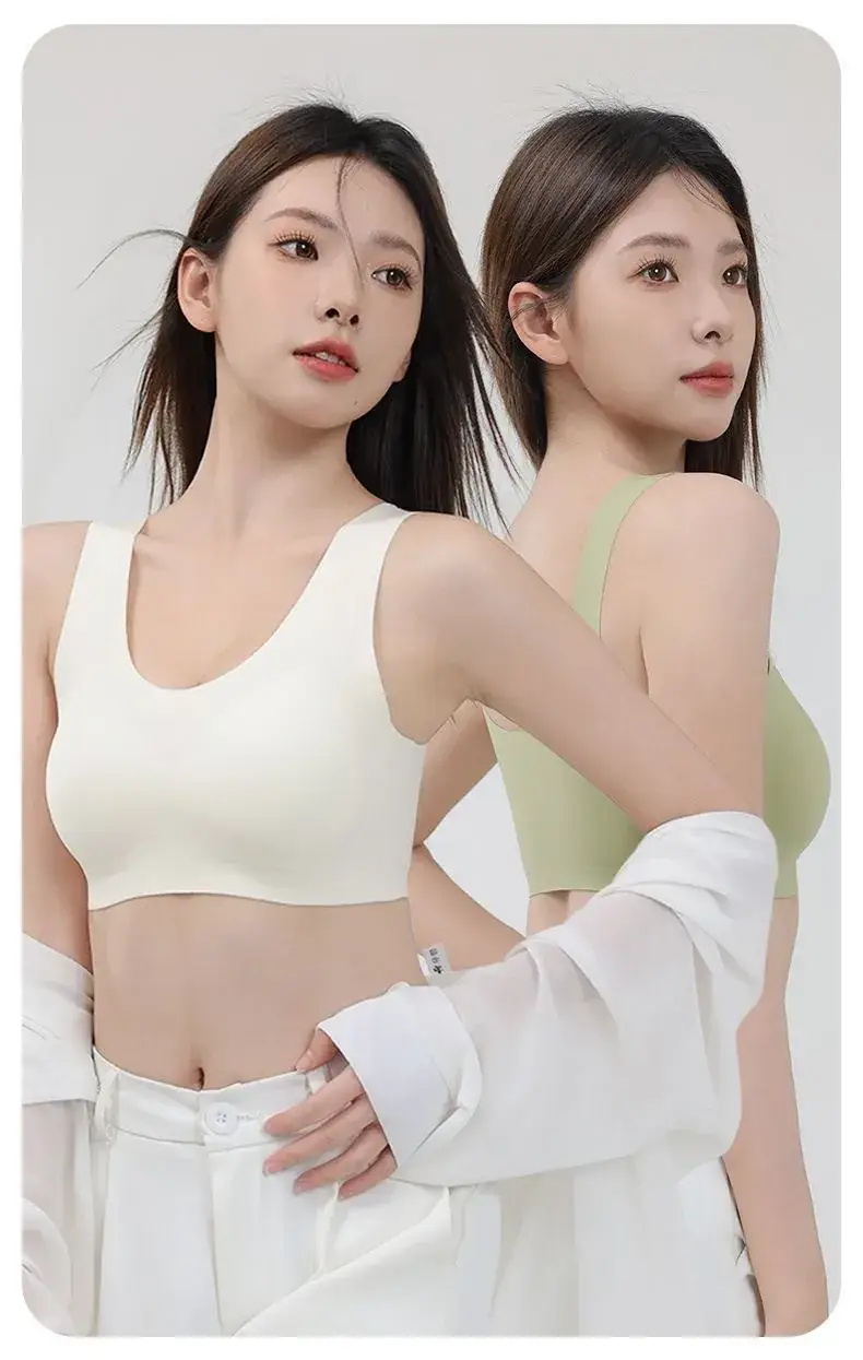 Traceless Push-Up Vest Women Small Non-Steel Ring Back — feature 5