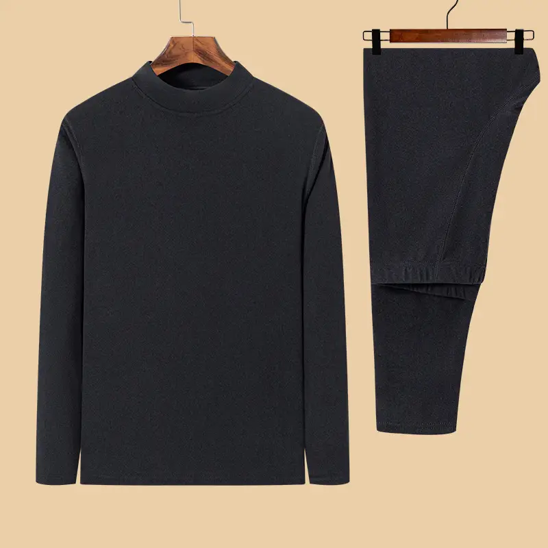 De velvet suit [half high collar dark gray]]