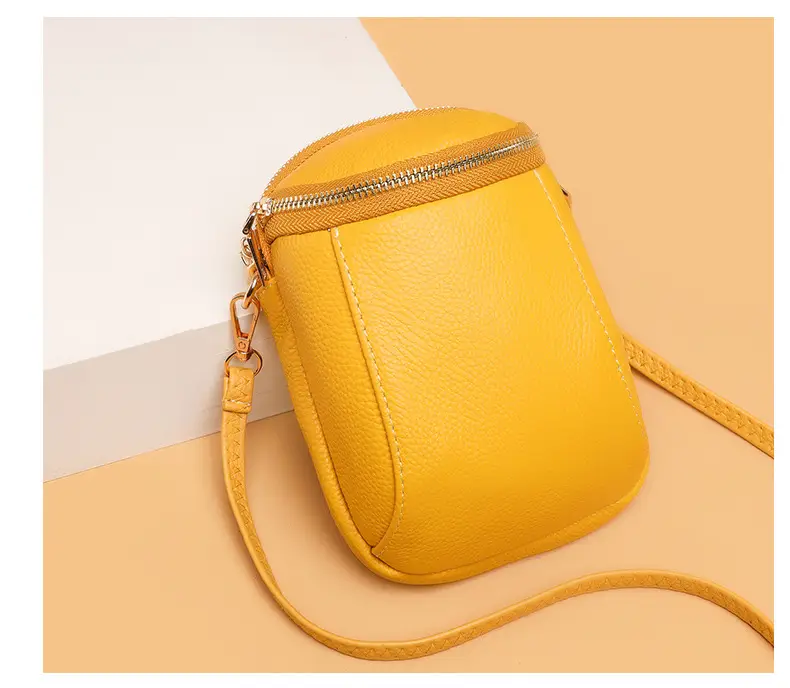 Black Textured Crossbody Bag for Women — feature 8