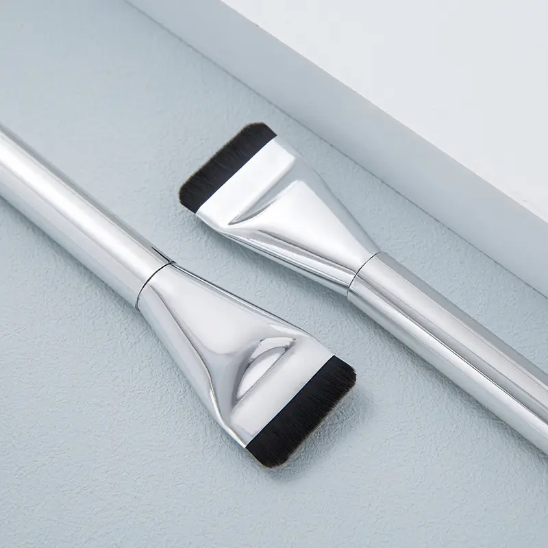 Cross-border plastic foundation brush flat head portable beauty tool — feature 6