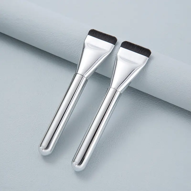 Cross-border plastic foundation brush flat head portable beauty tool — feature 8