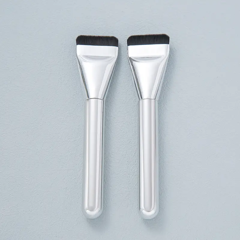 Cross-border plastic foundation brush flat head portable beauty tool — feature 9