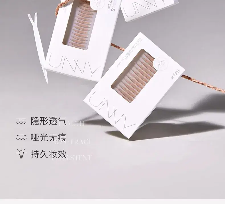 unny Double Eyelid Stickers 108 Pcs Natural Seams — feature 7