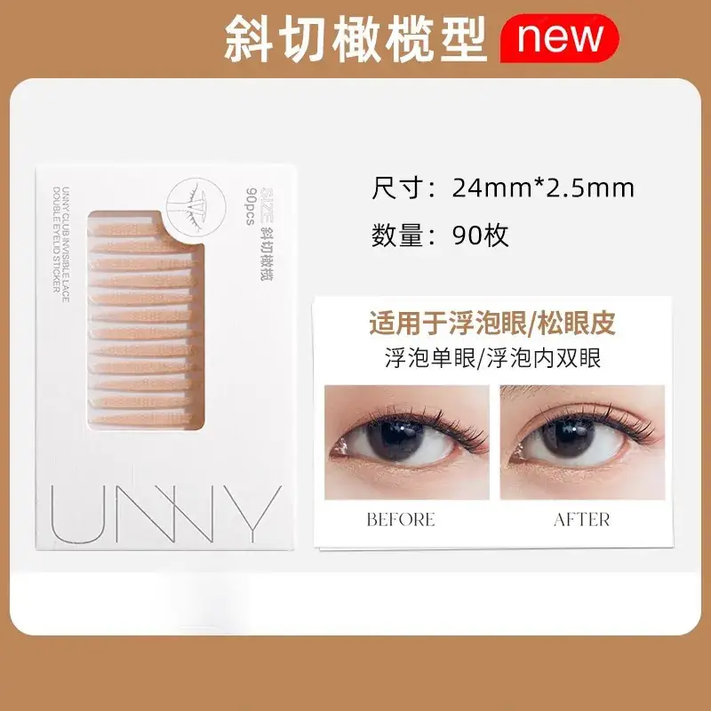 unny Double Eyelid Stickers 108 Pcs Natural Seams