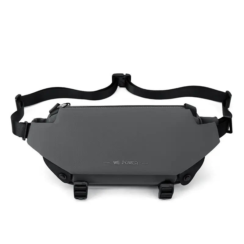 Men's Invisible Water Cup Shoulder Bag Black - Image 2