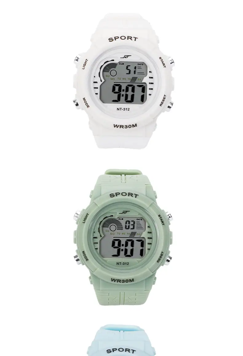 Waterproof LED Digital Wristwatch for Men Women — feature 7
