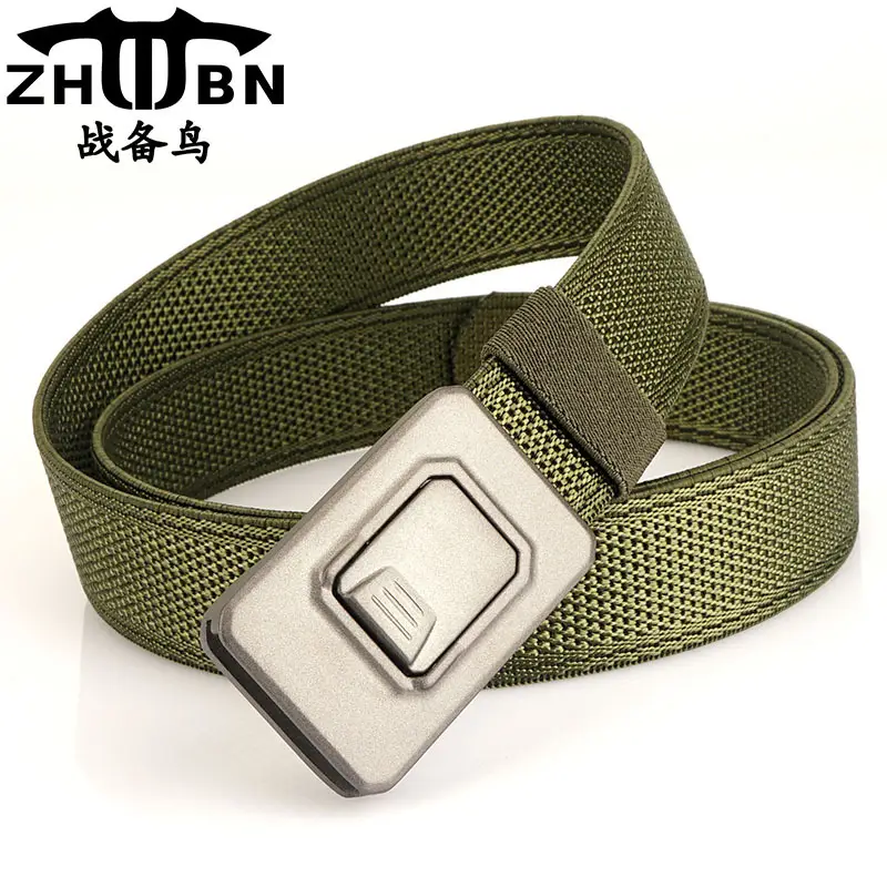 3.5" Aluminum Military Tactical Belt Green - Image 16