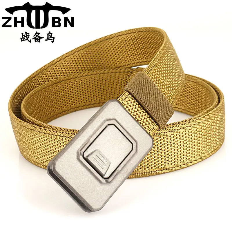 3.5" Aluminum Military Tactical Belt Green - Image 17