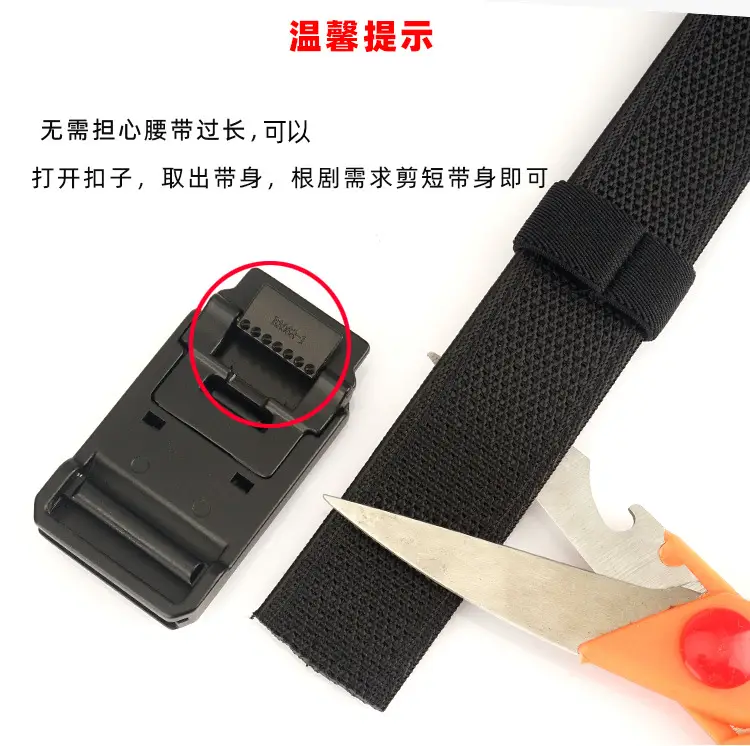 3.5" Aluminum Military Tactical Belt Green — feature 14