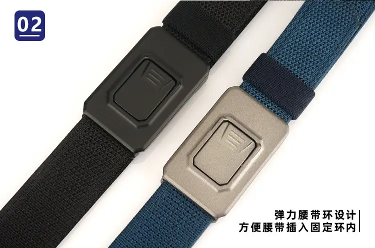 3.5" Aluminum Military Tactical Belt Green — feature 17
