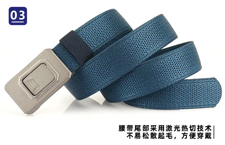 3.5" Aluminum Military Tactical Belt Green — feature 18
