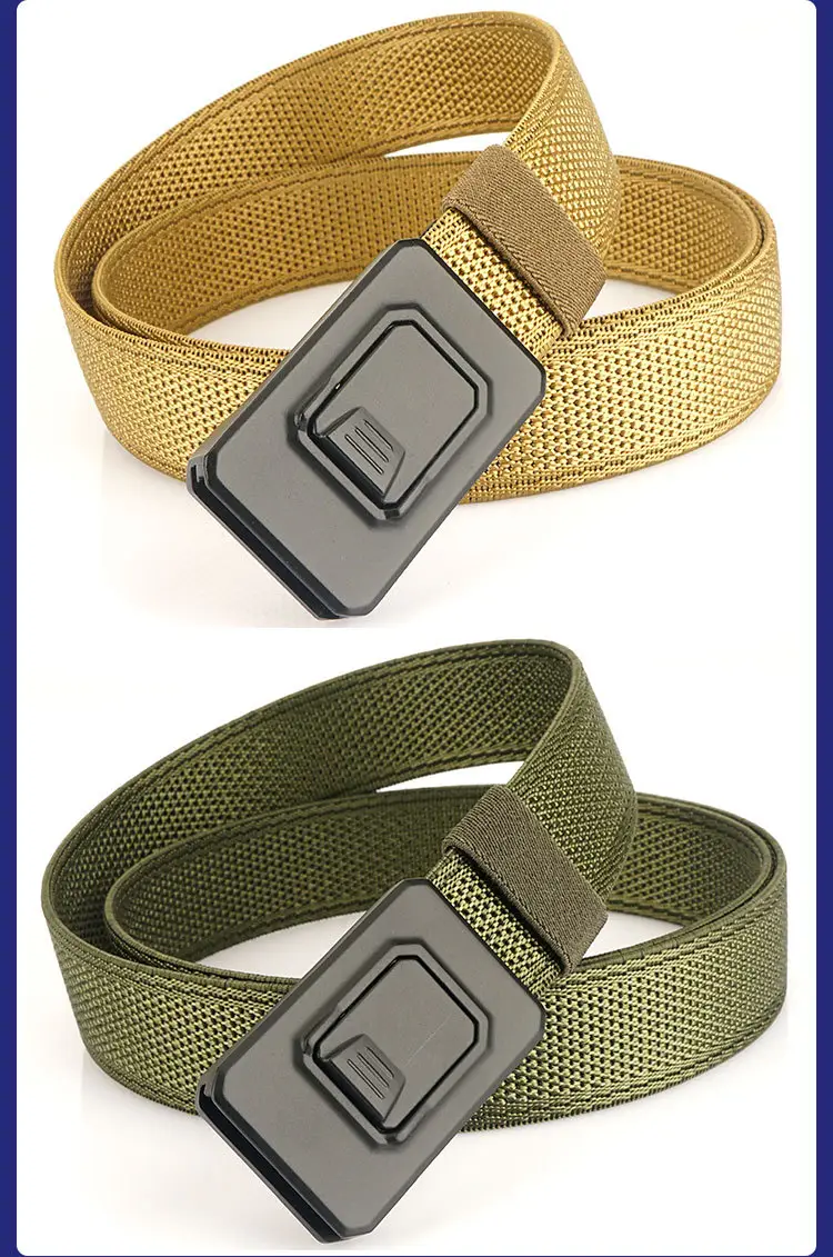 3.5" Aluminum Military Tactical Belt Green — feature 21