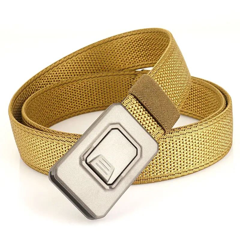 3.5" Aluminum Military Tactical Belt Green - Image 3