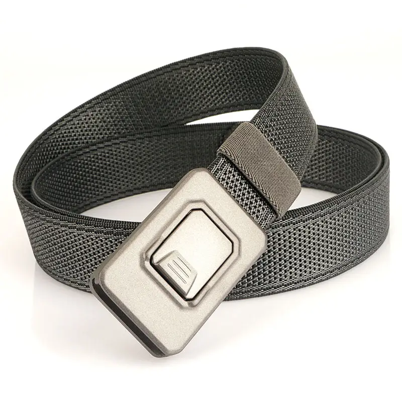 3.5" Aluminum Military Tactical Belt Green - Image 7