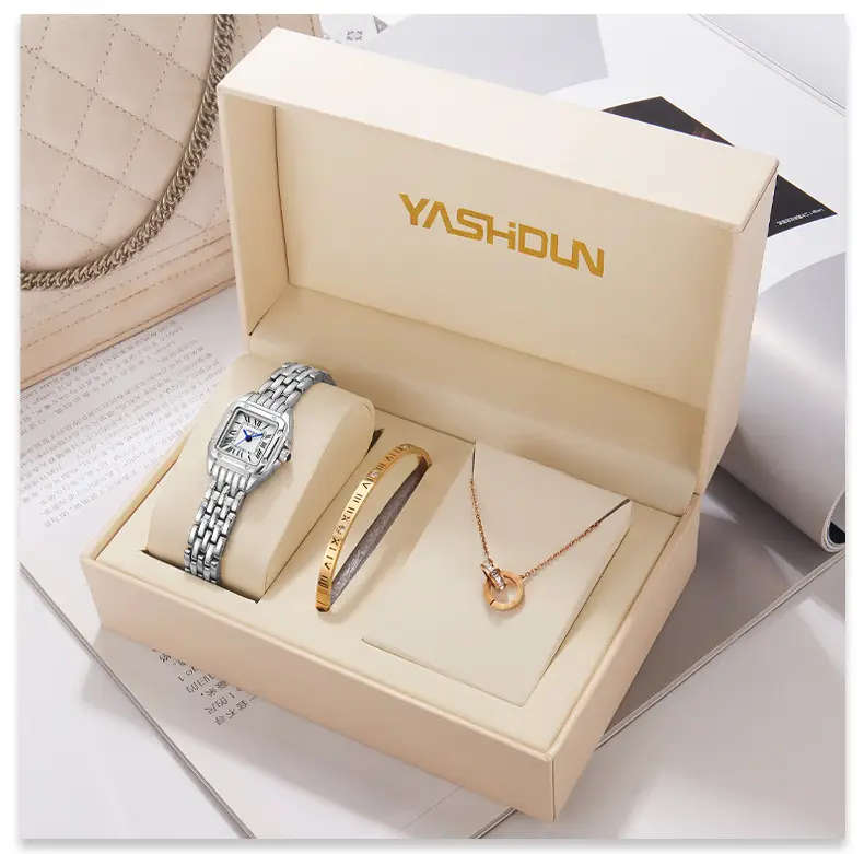 Yashudin Square Quartz Ladies Watch 8mm 22mm — feature 17