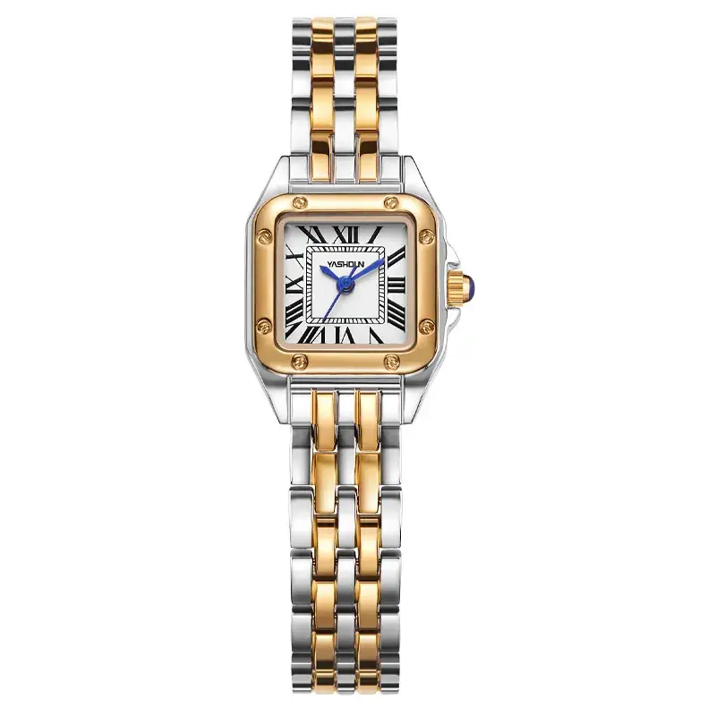 Yashudin Square Quartz Ladies Watch 8mm 22mm - Image 2