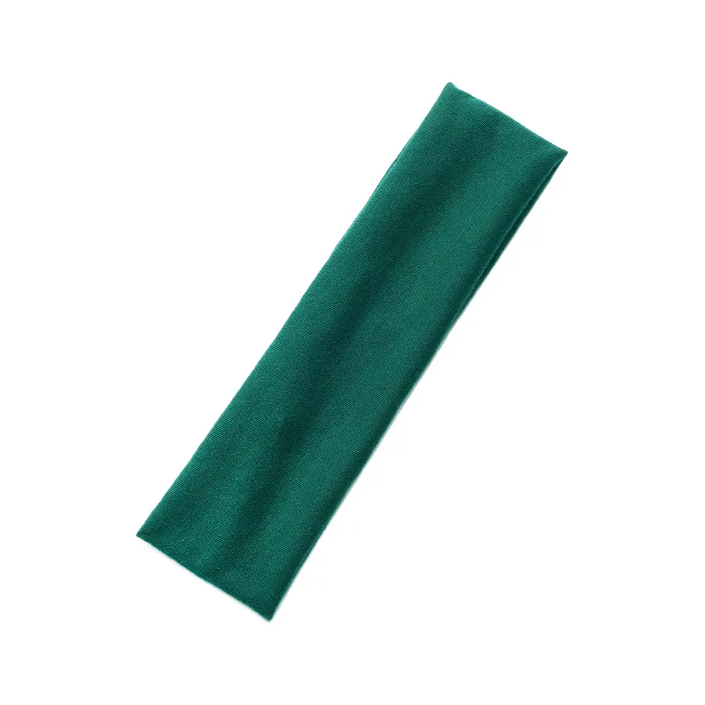 European and American simple sports hair band running sports antiperspirant yoga headband unisex solid color single ring hair band - Image 25