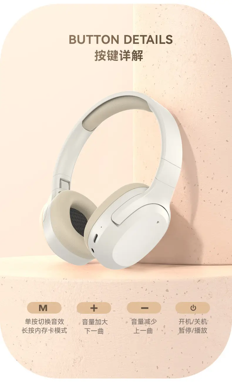 True Wireless Bluetooth Headset with Subwoofer for Sports & Work — feature 14