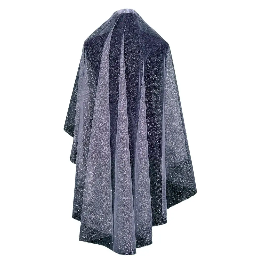 Shiny Starry Sky Mesh Veil for Wedding Photo Props - Image 6