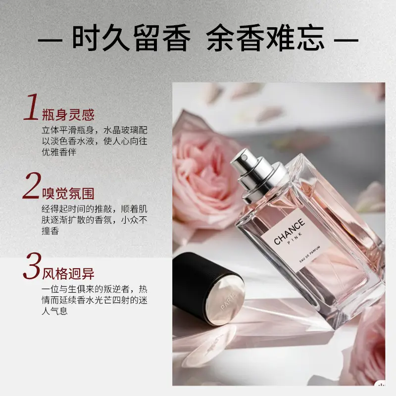 Odysseus Classic Eternal 50ml Perfume Has a Long-Lasting Fragrance, Fresh Floral and Fruity Fragrance, Romantic and Elegant Women's Perfume