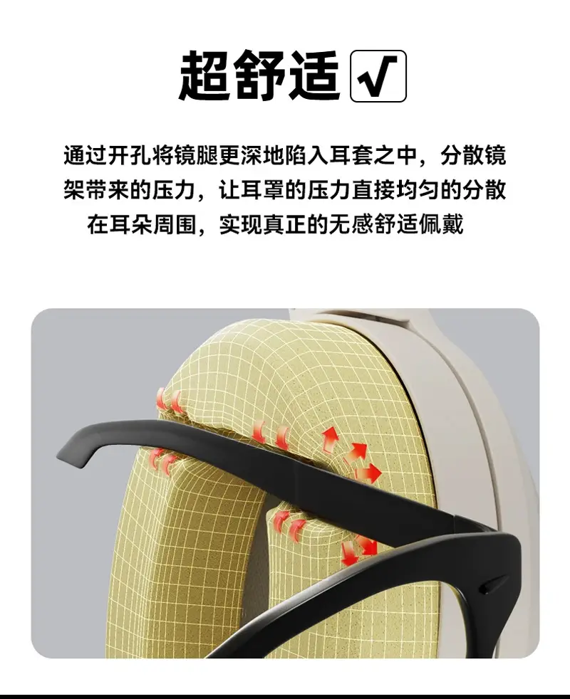 Wireless Bluetooth Headphones with Long Battery & Earmuffs — feature 10