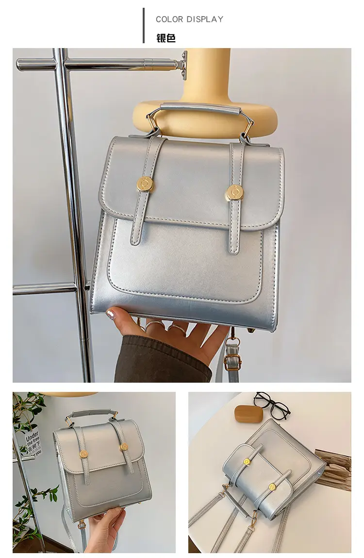 Light Blue Textured Shoulder Bag for Women 2023 — feature 25