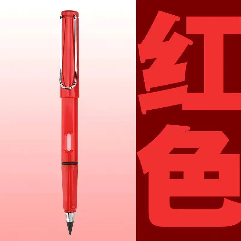 Black technology eternal pencil cutting-free not easy to break core pencil macaron color lead pen for elementary school students