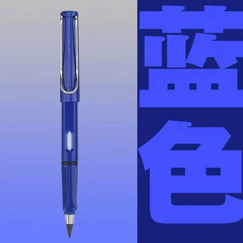 Black technology eternal pencil cutting-free not easy to break core pencil macaron color lead pen for elementary school students