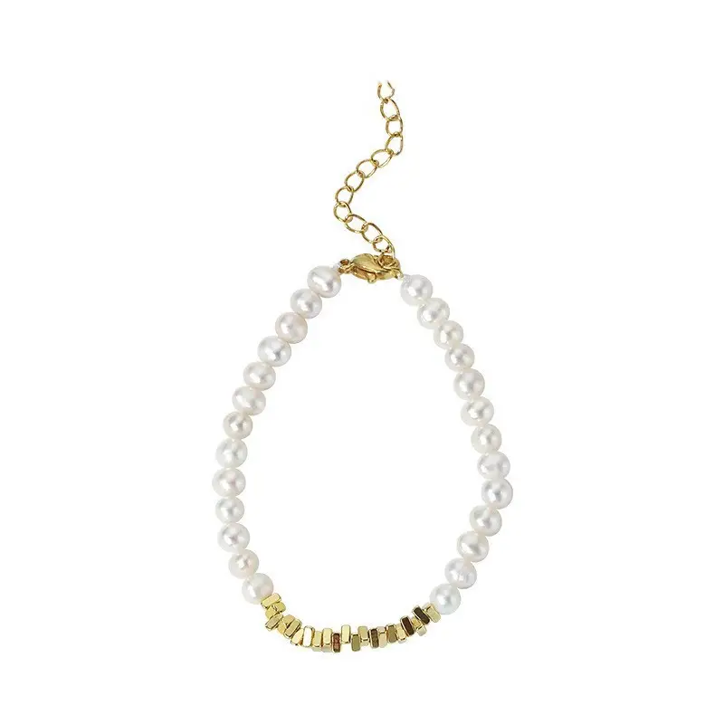 Broken Silver Pearl Bracelet for Girls Wholesale - Image 32