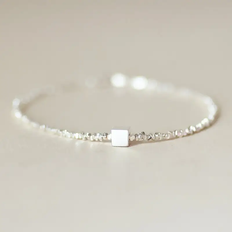 Broken Silver Pearl Bracelet for Girls Wholesale - Image 28