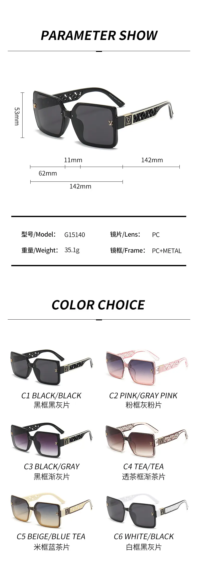 Luxury Rhinestone Sunglasses for Women β feature 7