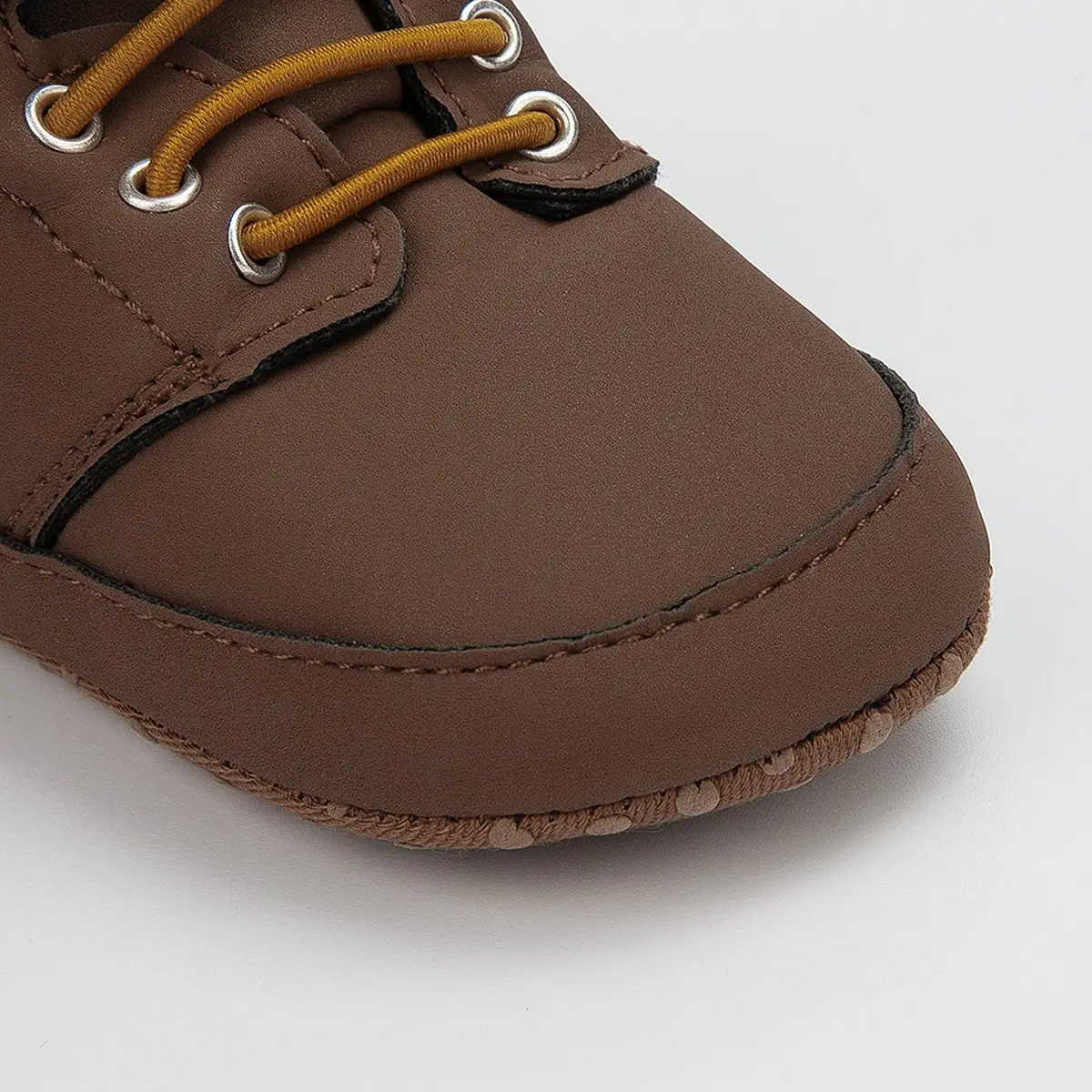 Brown High-Top Baby Shoes for 0-1 Years Old — feature 15