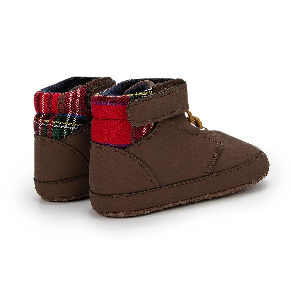 Brown High-Top Baby Shoes for 0-1 Years Old — feature 20