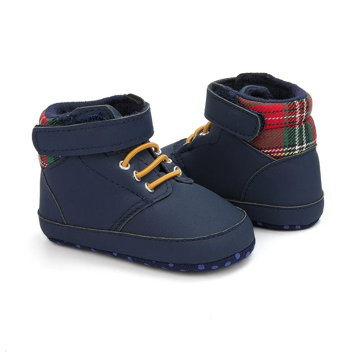 Brown High-Top Baby Shoes for 0-1 Years Old — feature 6