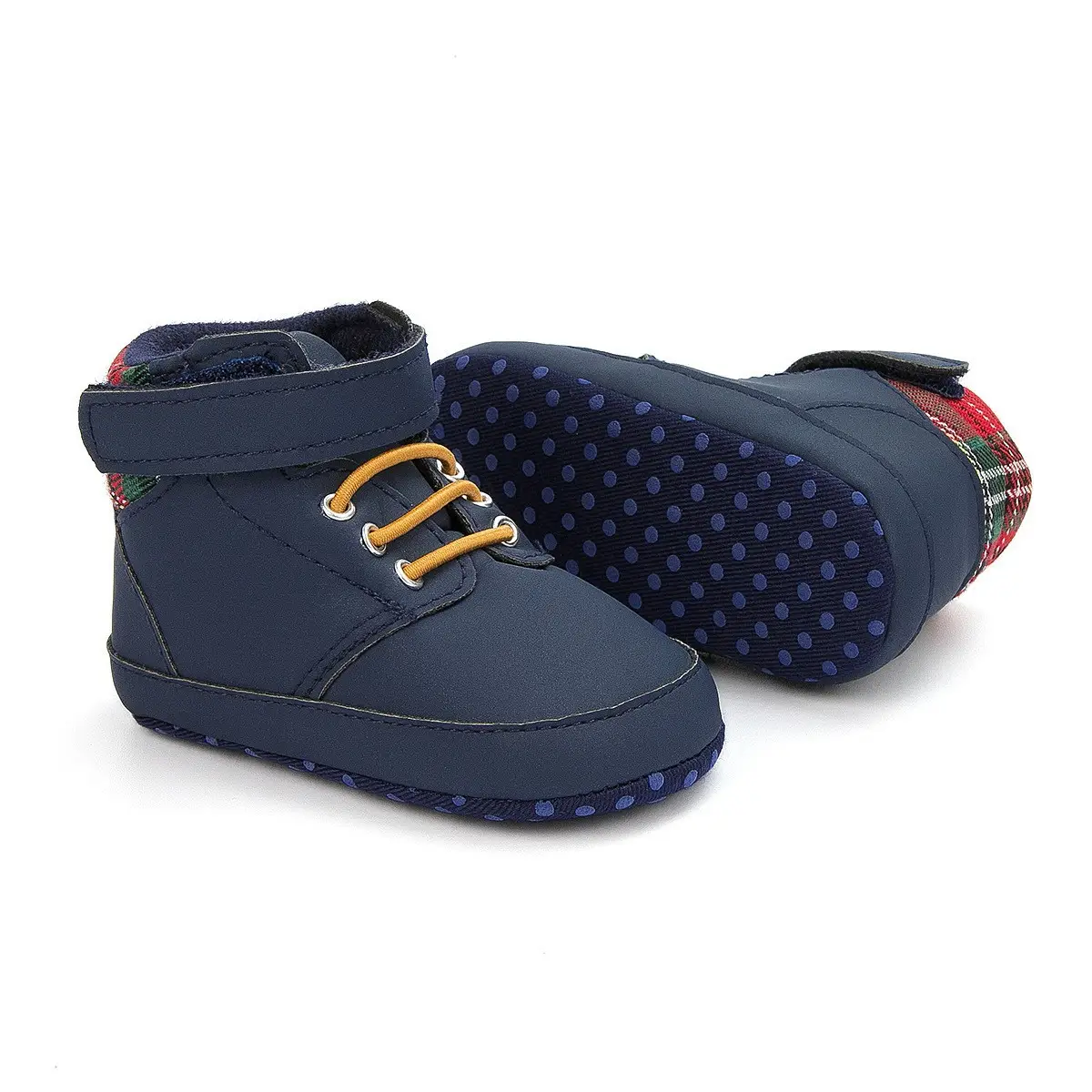 Brown High-Top Baby Shoes for 0-1 Years Old — feature 7