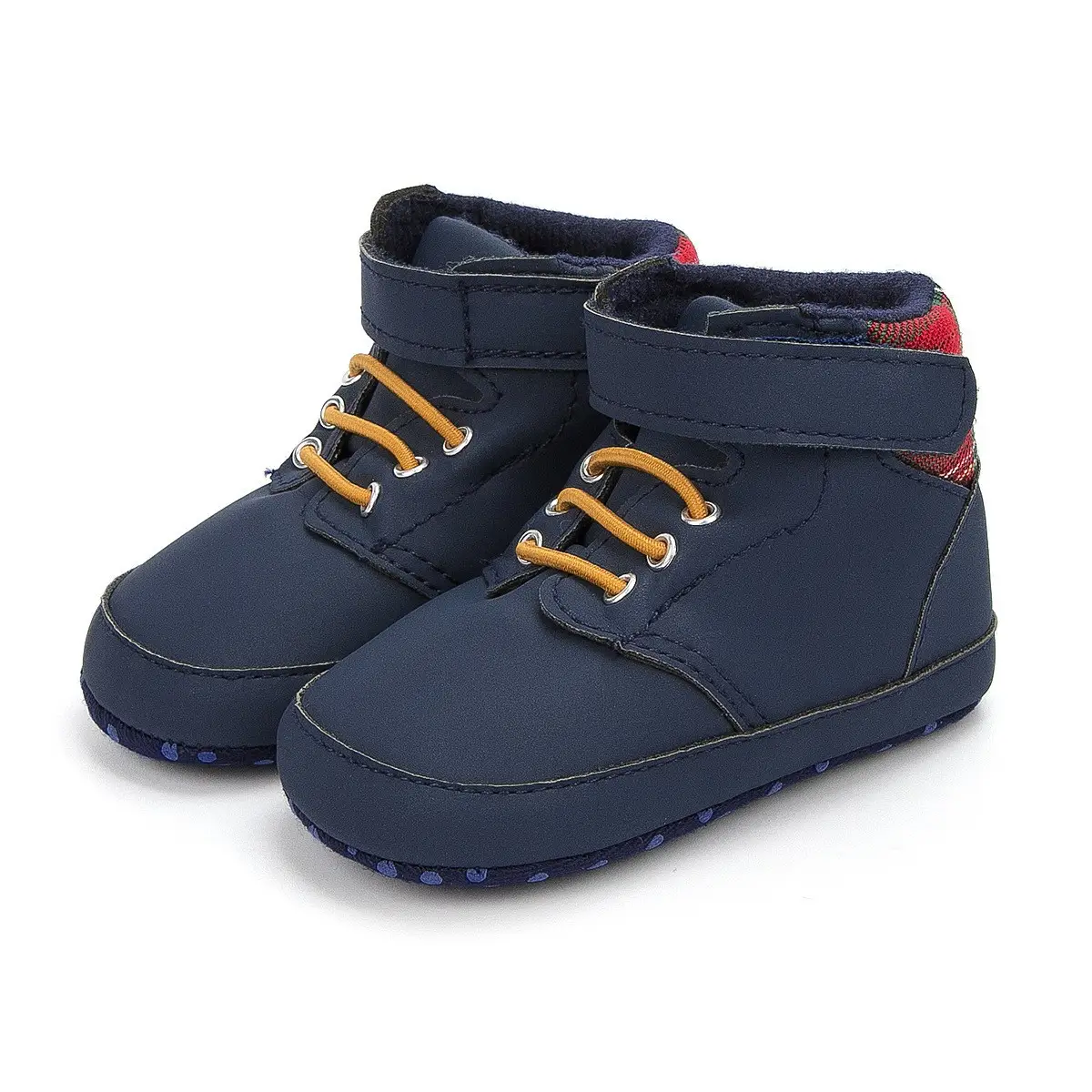 Brown High-Top Baby Shoes for 0-1 Years Old — feature 5