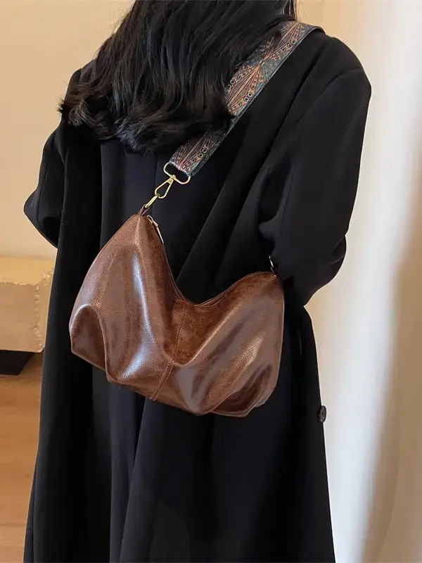 Black Nylon Shoulder Bag for Girls 2023 - Image 8
